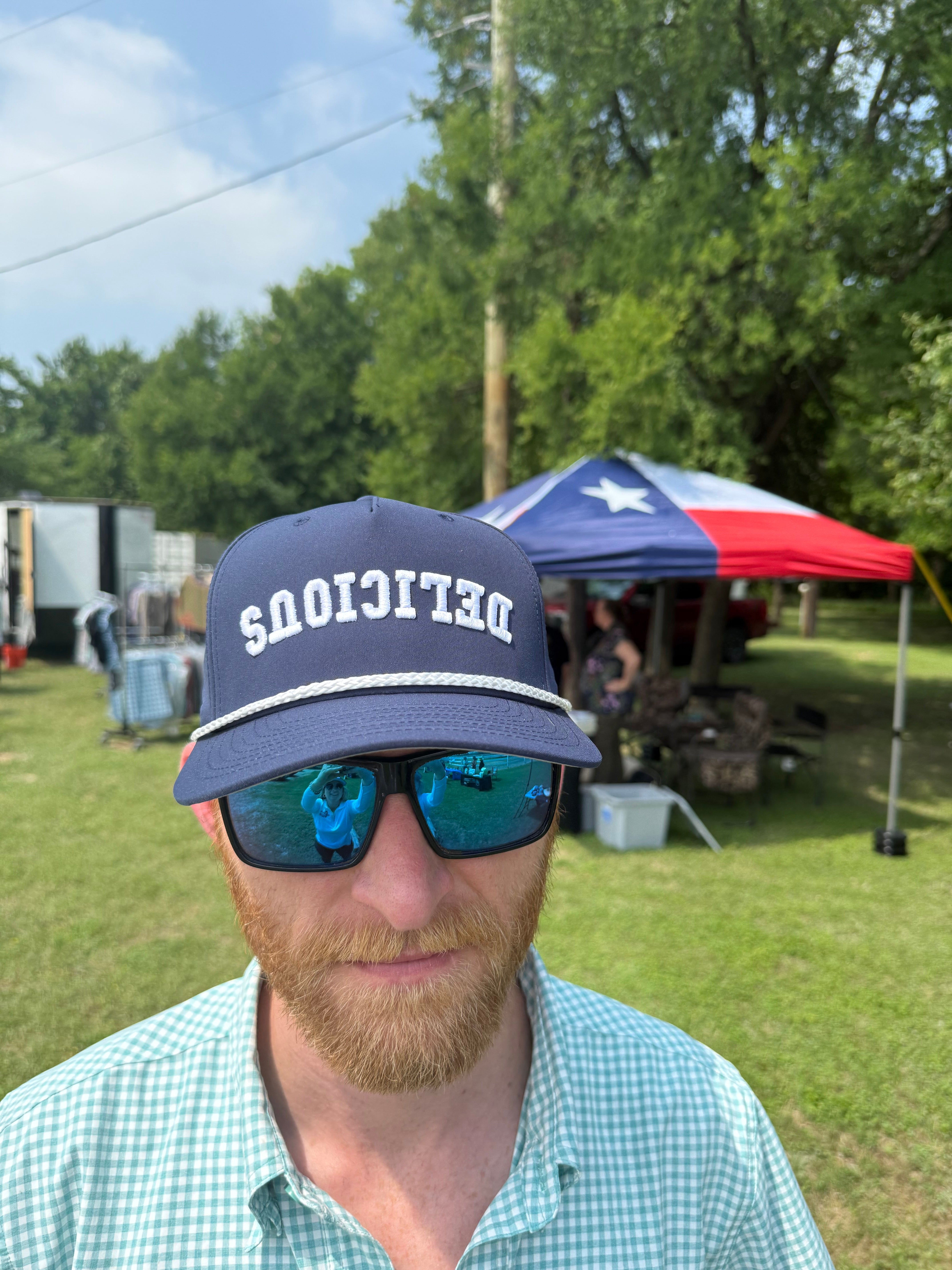 Black “Delicious” Hat